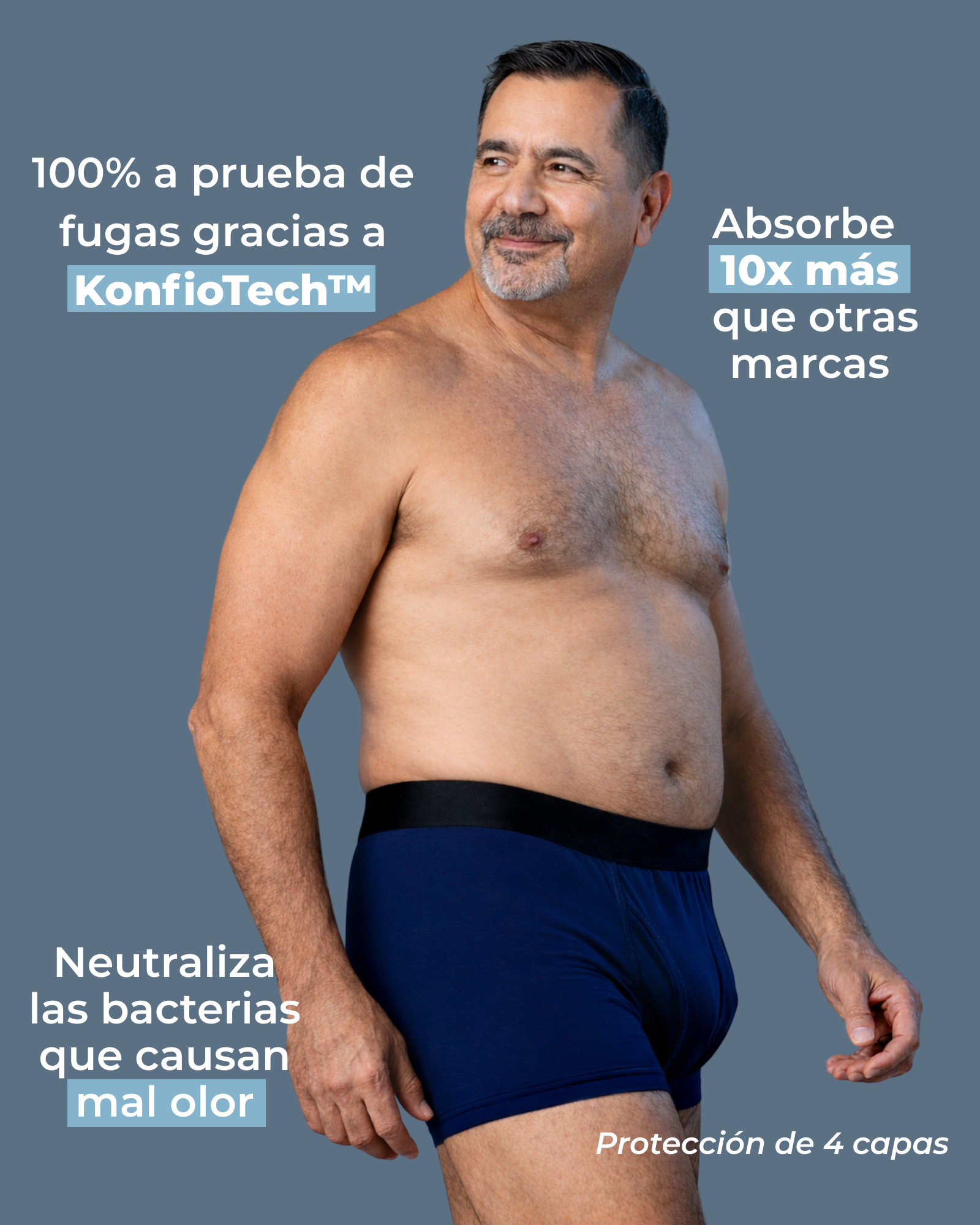 Bóxer Ultraabsorbente | Lote de 6 mezclas