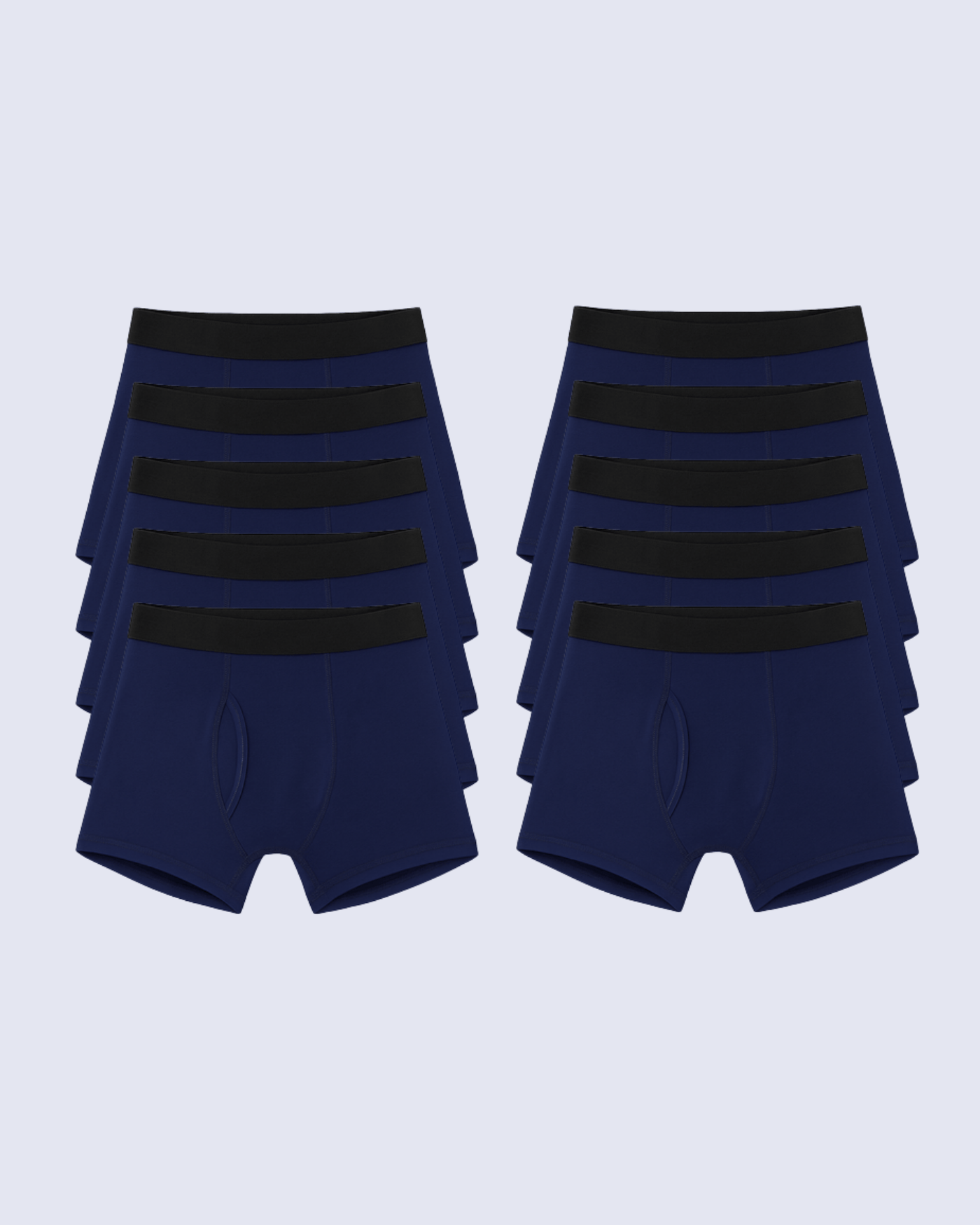 Bóxer Ultraabsorbente | Lote de 10 azul marino