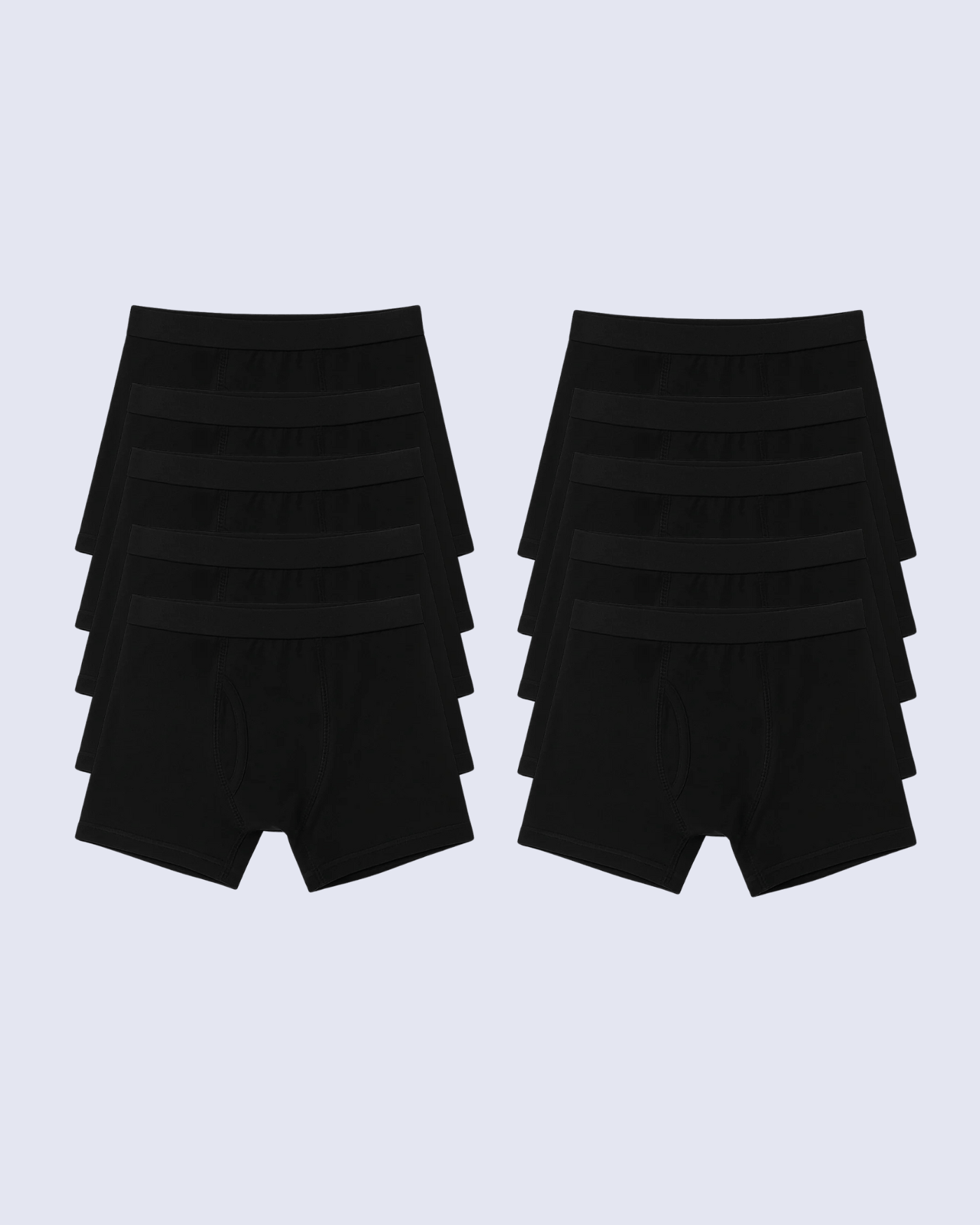 Bóxer Ultraabsorbente | Lote de 10 negros