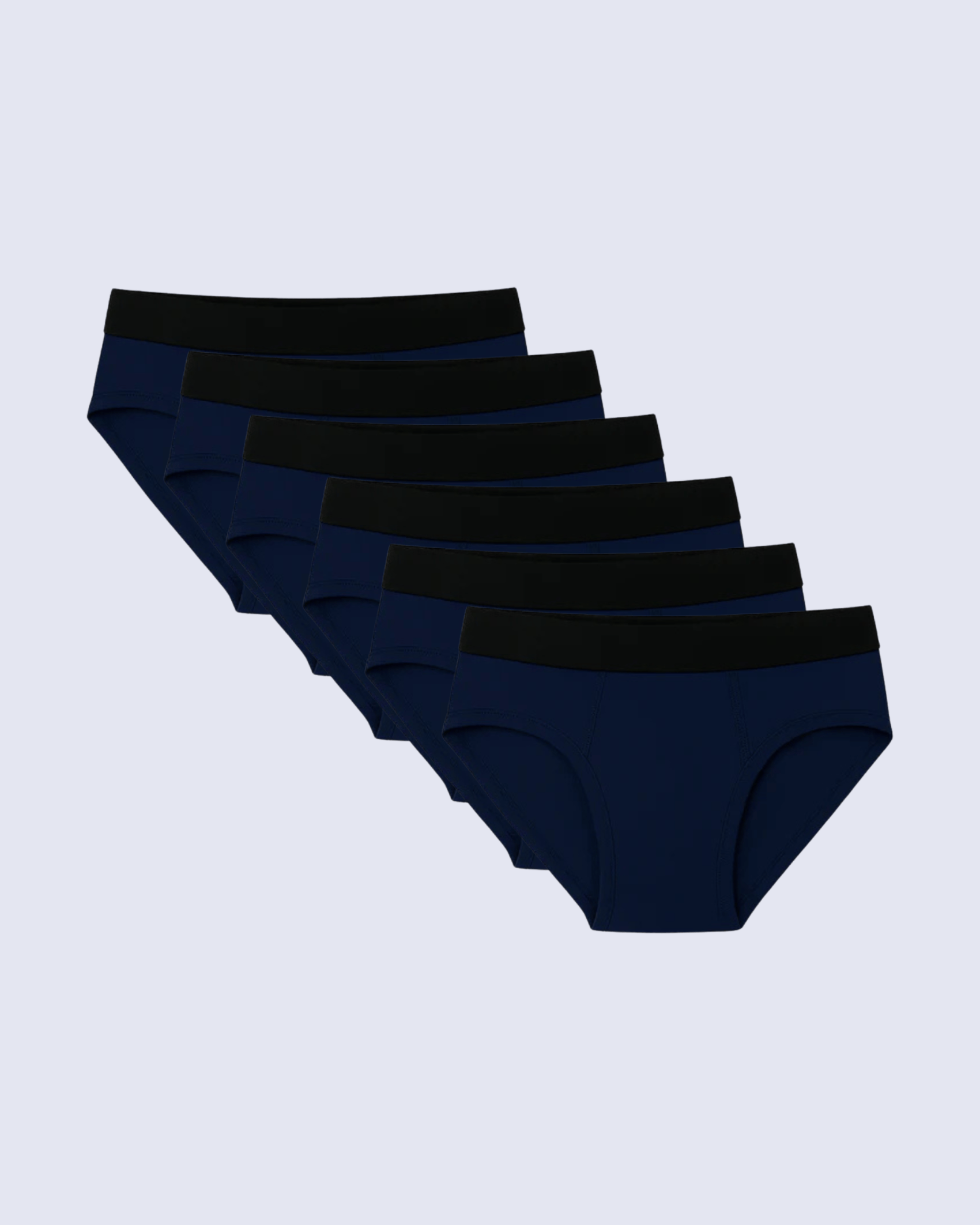 Braguitas Ultraabsorbente | Lote de 6 azul marino