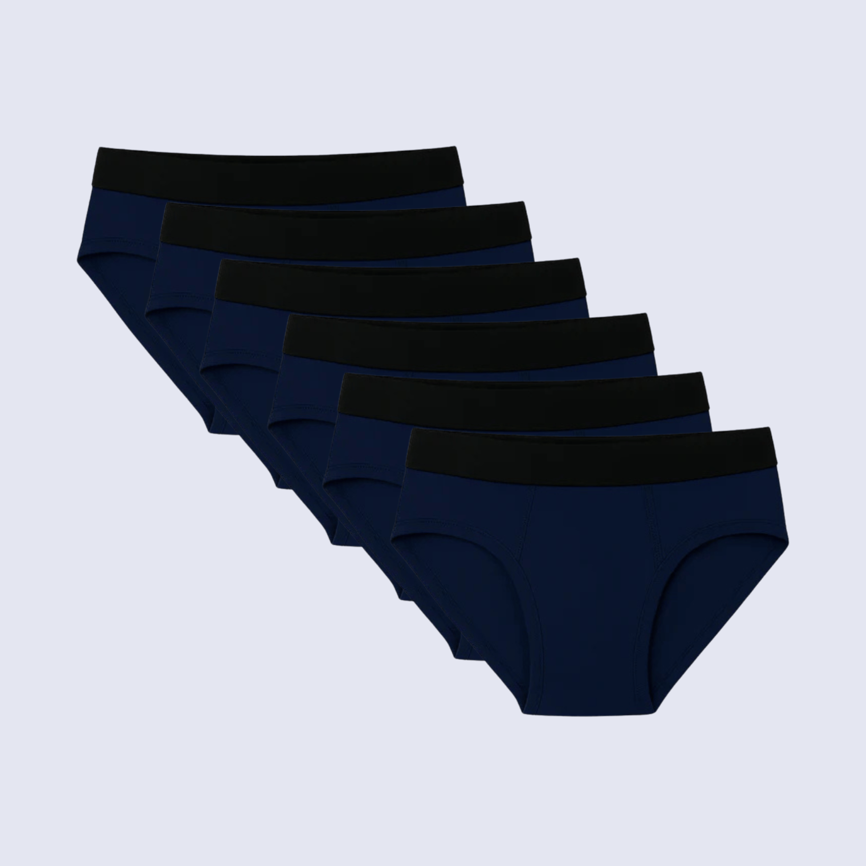 Braguitas Ultraabsorbente | Lote de 6 azul marino